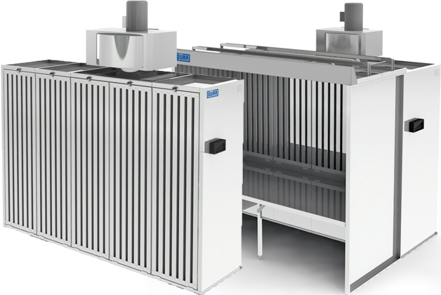 Lakovacie steny a boxy